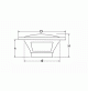 Dual Cone Full Range Speakers - 180x135x82x60 mm - DBS6010B - SMR